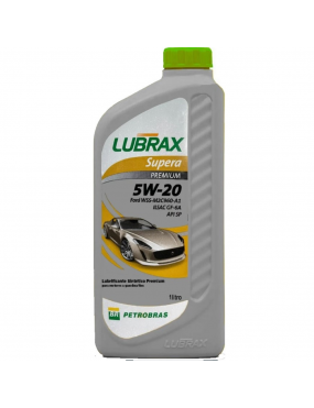 Oleo Motor 5w20 Sp 1 Lt Sintetico Supera Premium Lubrax Lubrificantes