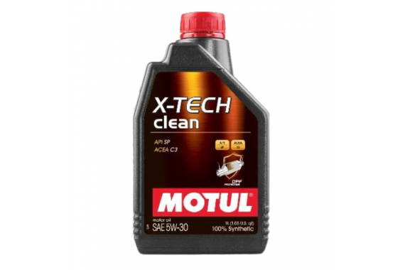 Oleo Motor 5w30 1 Lt Sintetico Xtech Clean Motul