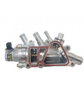 Carcaca Valvula Termostatica Aluminio Com Valvula Com Flange Com Sensor Rima Parts..