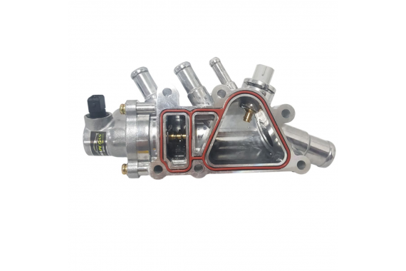 Carcaca Valvula Termostatica Aluminio Com Valvula Com Flange Com Sensor Rima Parts