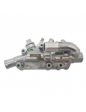 Carcaca Valvula Termostatica Aluminio Com Valvula Com Flange Com Sensor Rima Parts