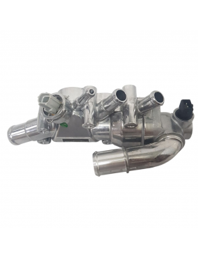 Carcaca Valvula Termostatica Aluminio Com Valvula Com Flange Com Sensor Rima Parts