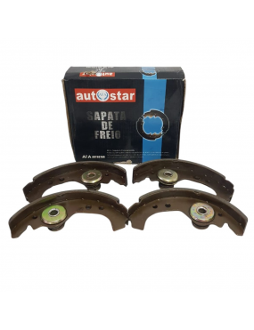 Jogo Sapata com Lona com Haste Uno ASF03004 I Auto Star