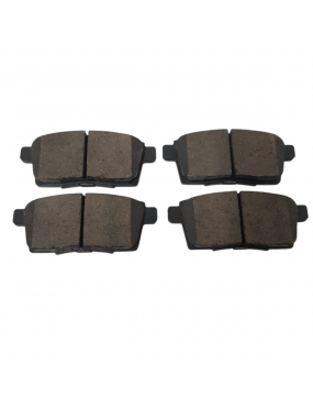 Jogo Pastilha Freio Traseira Sistema Akebono Edge I Bendix 