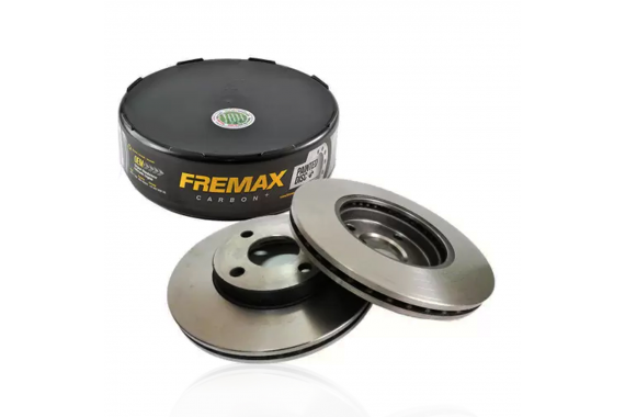 PAR DISCO FREIO TRASEIRO VENTILADO 318MM S/CUBO GM