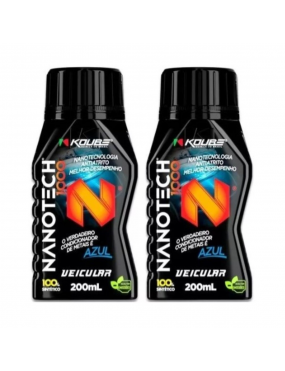 KIT 2 CONDICIONADOR METAL NANOTECH 200ML KOUBE..