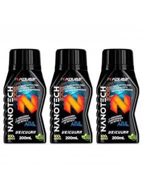 KIT 3 CONDICIONADOR METAL NANOTECH 200ML KOUBE..