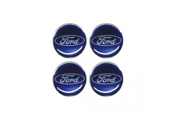 KIT 4 EMBLEMA CALOTA FORD NW137090